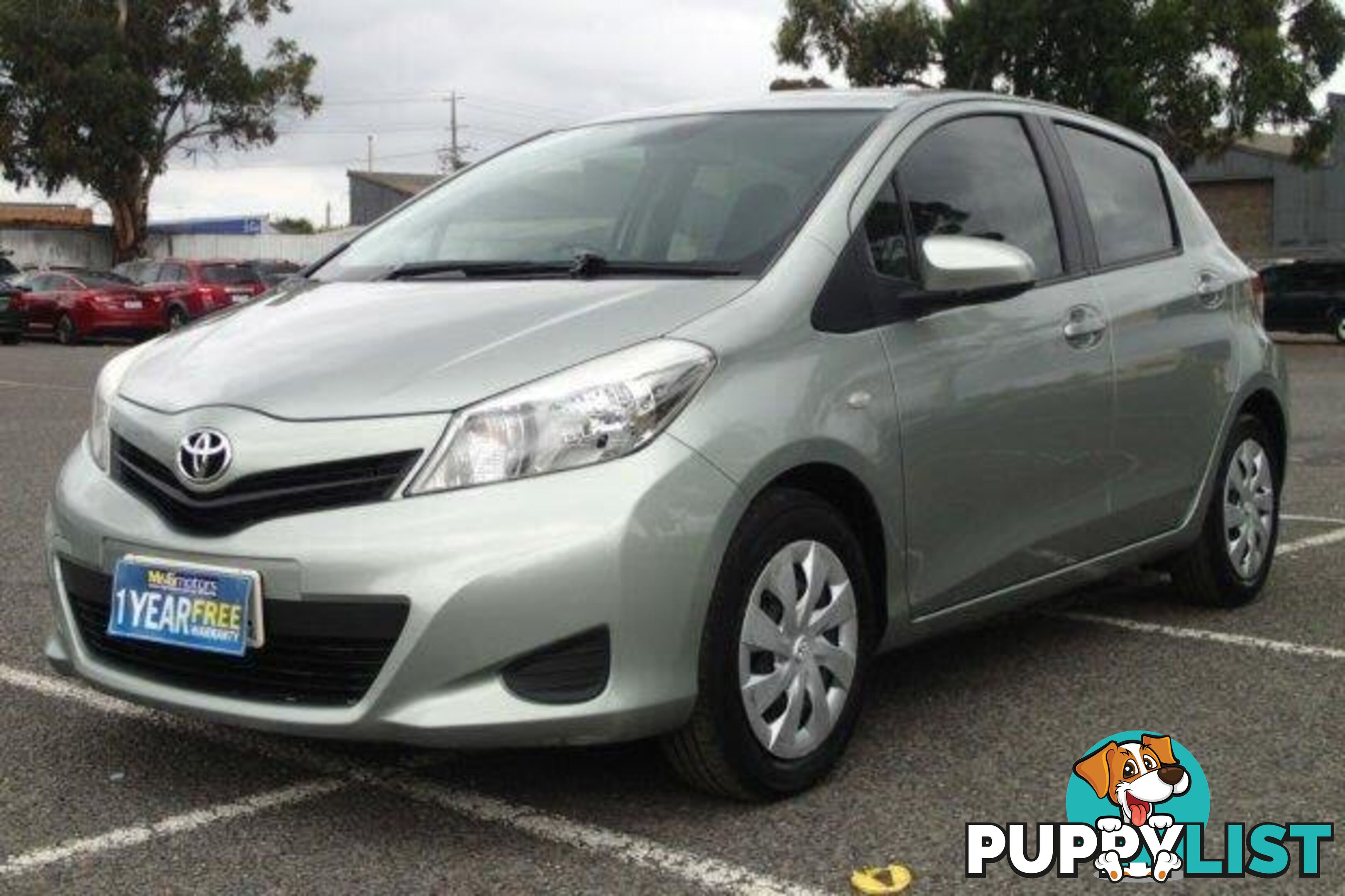 2012 TOYOTA YARIS YRS NCP131R HATCH, 5 DOORS, 5 SEATS