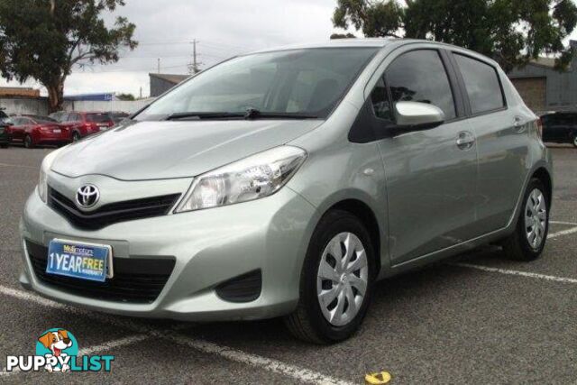 2012 TOYOTA YARIS YRS NCP131R HATCH, 5 DOORS, 5 SEATS