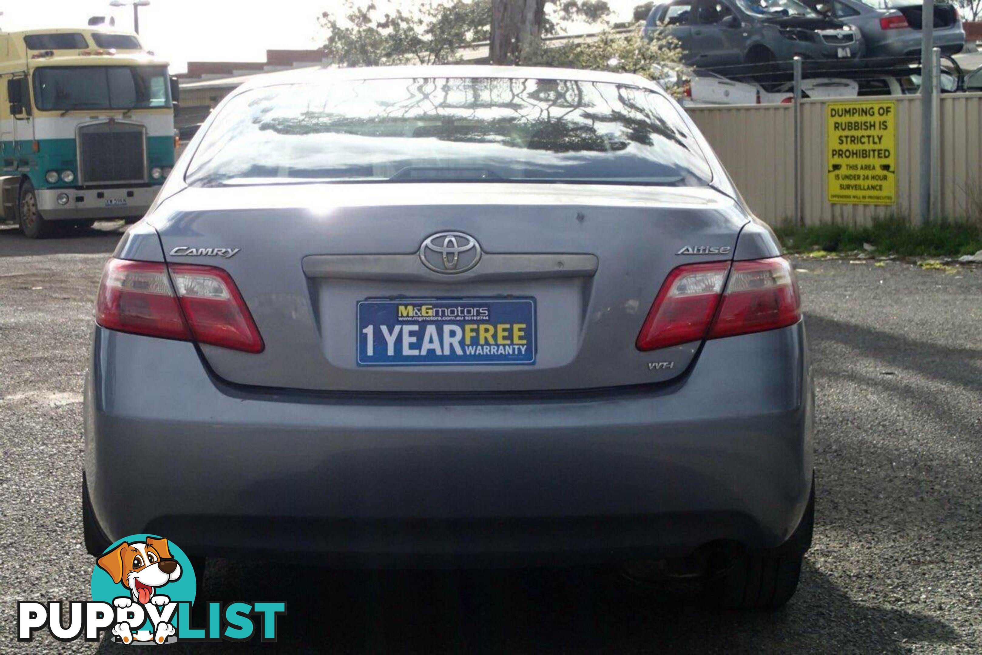 2007 TOYOTA CAMRY ALTISE ACV40R 07 UPGRADE SEDAN, 4 DOORS, 5 SEATS