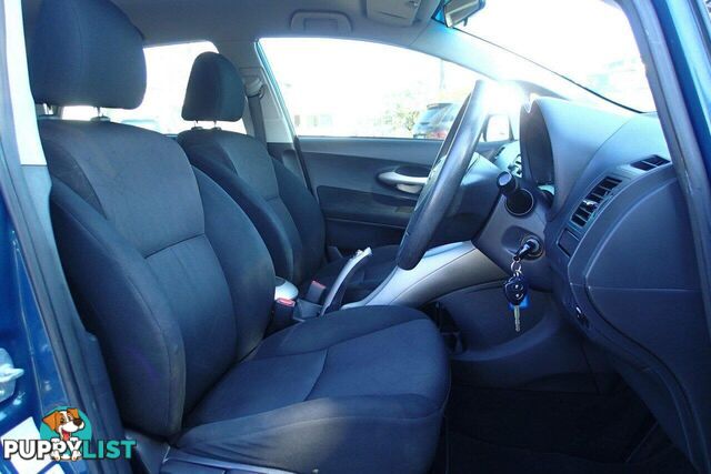 2008 TOYOTA COROLLA ASCENT ZRE152R HATCH, 5 DOORS, 5 SEATS