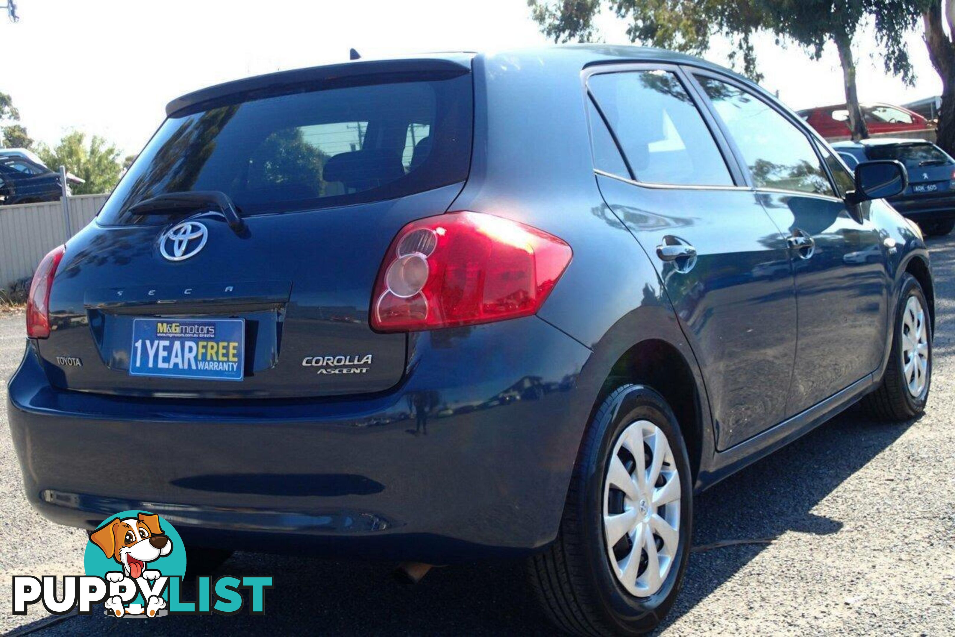 2008 TOYOTA COROLLA ASCENT ZRE152R HATCH, 5 DOORS, 5 SEATS