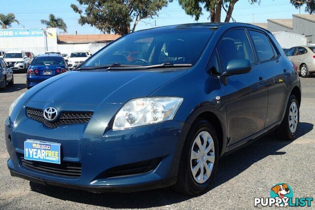 2008 TOYOTA COROLLA ASCENT ZRE152R HATCH, 5 DOORS, 5 SEATS