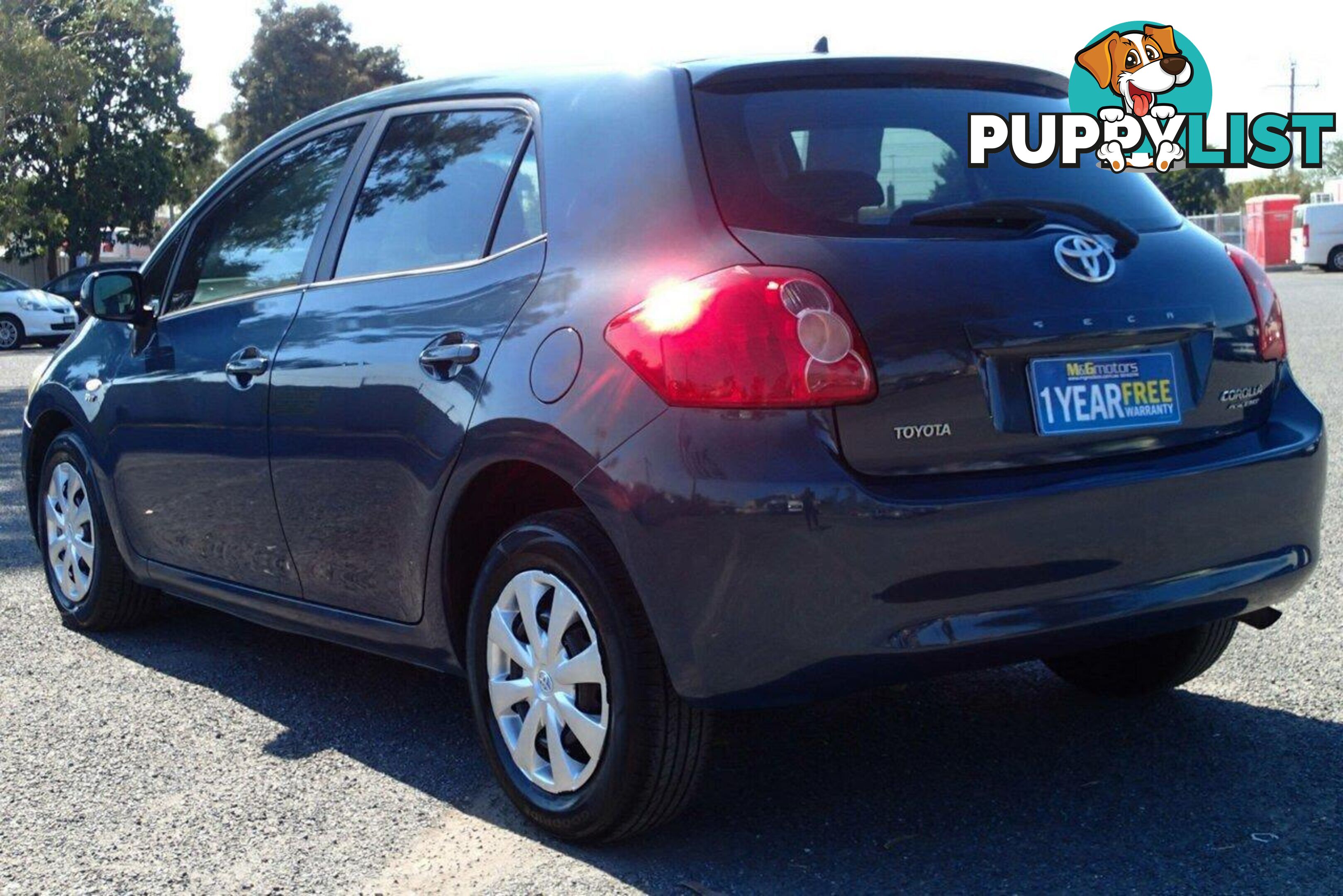 2008 TOYOTA COROLLA ASCENT ZRE152R HATCH, 5 DOORS, 5 SEATS