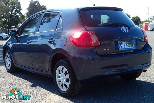 2008 TOYOTA COROLLA ASCENT ZRE152R HATCH, 5 DOORS, 5 SEATS