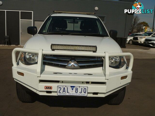 2012 MITSUBISHI TRITON GLX (4X4) MN MY12 UTE TRAY, 2 DOORS, 4 SEATS