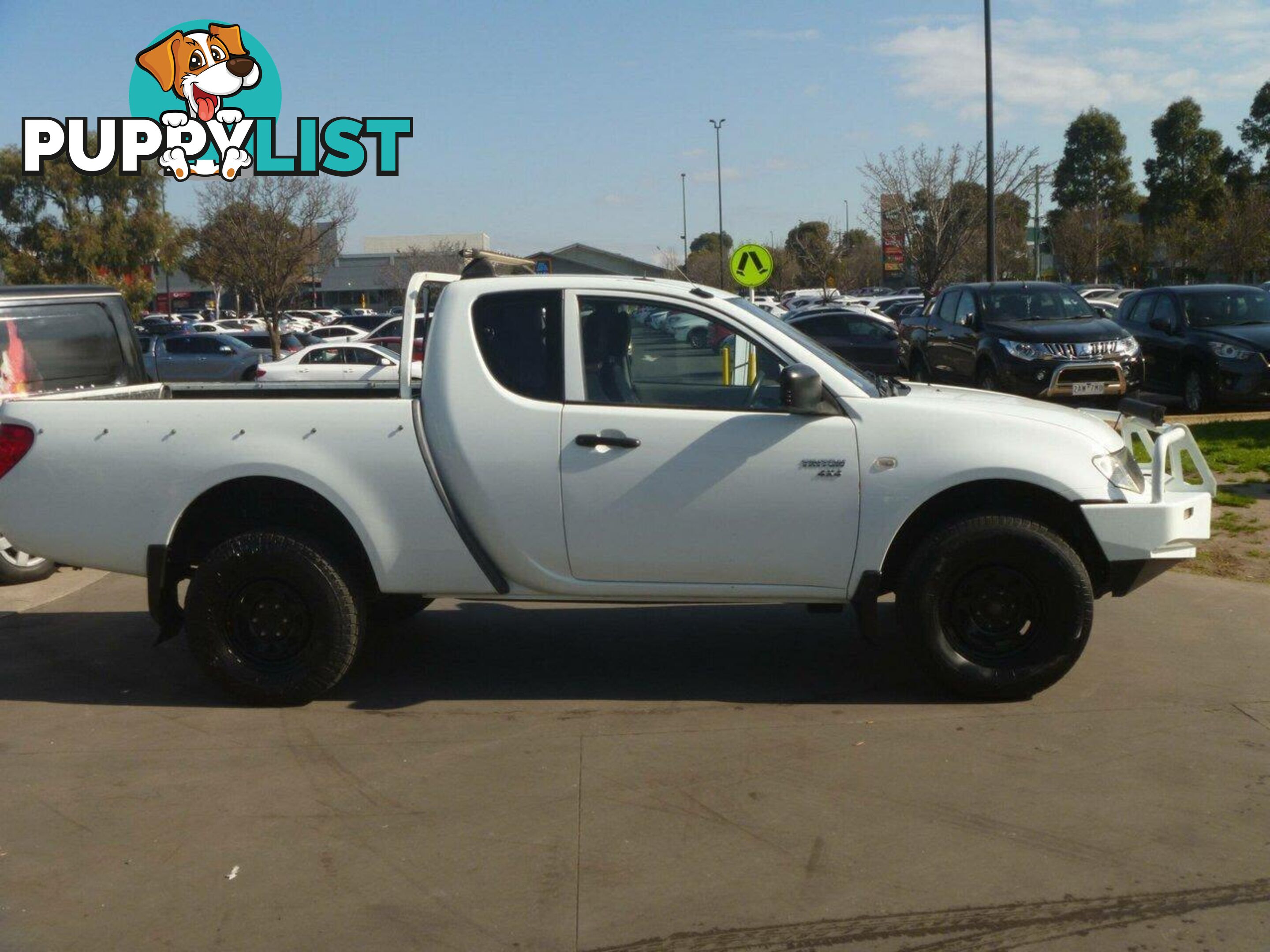 2012 MITSUBISHI TRITON GLX (4X4) MN MY12 UTE TRAY, 2 DOORS, 4 SEATS