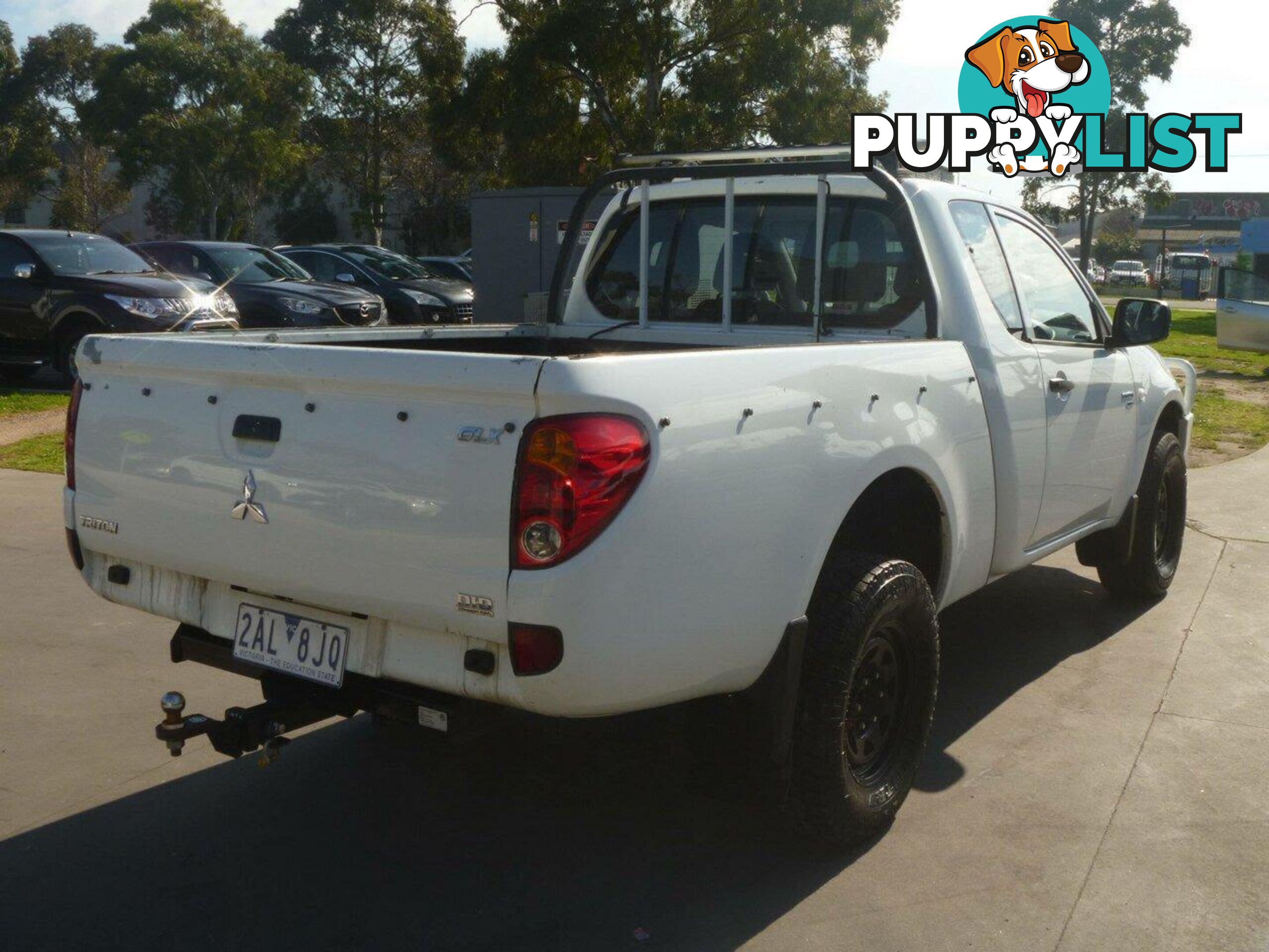 2012 MITSUBISHI TRITON GLX (4X4) MN MY12 UTE TRAY, 2 DOORS, 4 SEATS