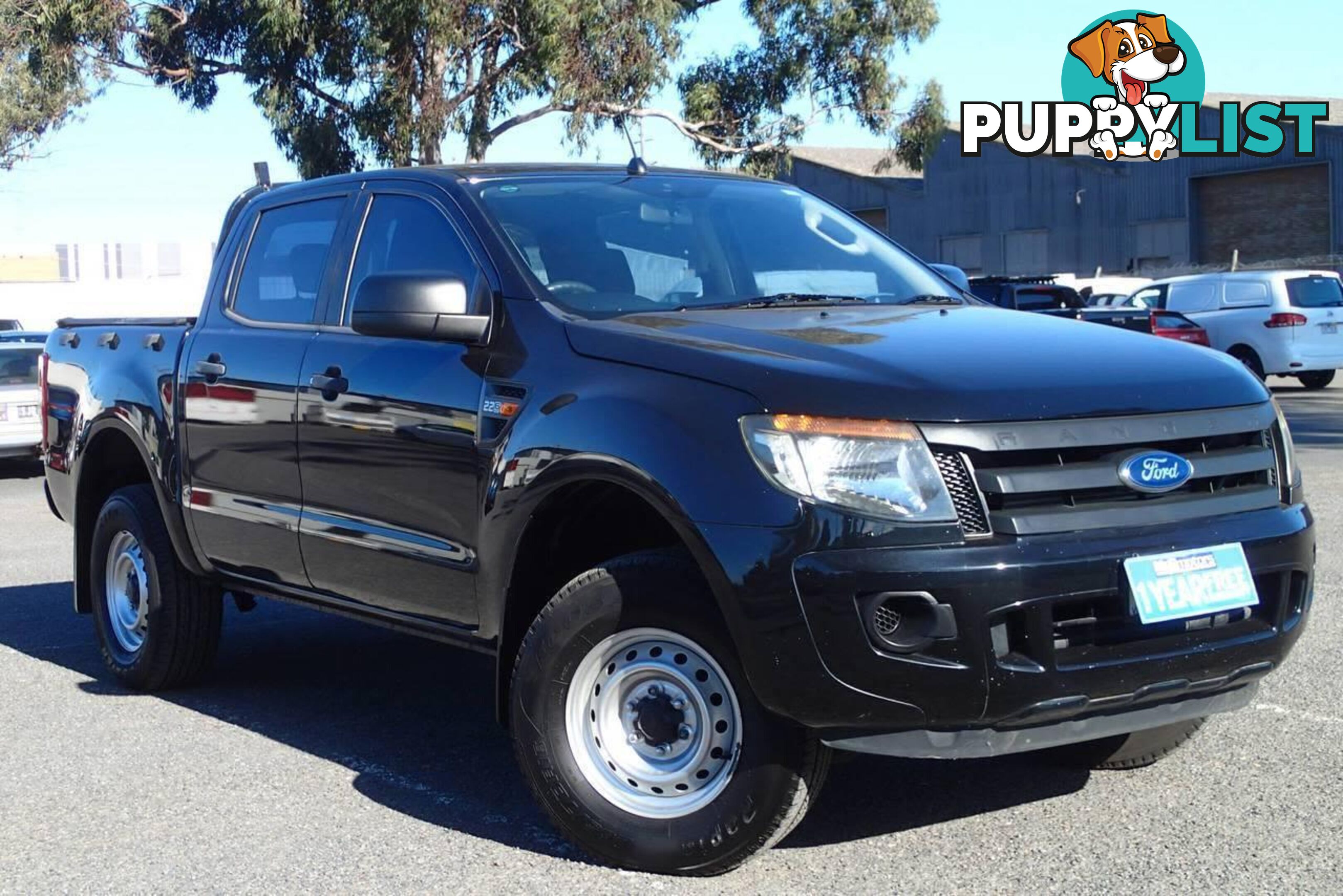 2015 FORD RANGER XL 2.2 HI-RIDER (4X2) PX UTE TRAY, 4 DOORS, 5 SEATS