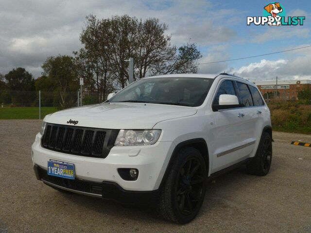 2012 JEEP GRAND CHEROKEE OVERLAND (4X4) WK MY12 SUV, 4 DOORS, 5 SEATS