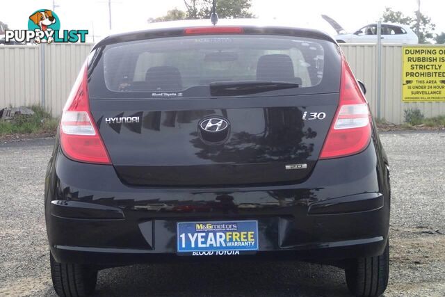 2011 HYUNDAI I30 SX FD MY12 HATCH, 5 DOORS, 5 SEATS