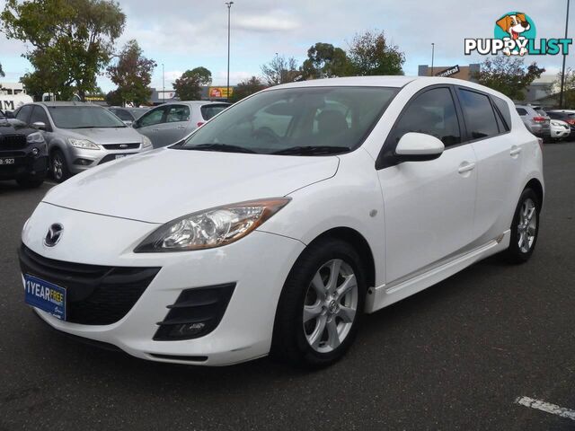 2010 MAZDA 3 MAXX SPORT BL 10 UPGRADE HATCH, 5 DOORS, 5 SEATS