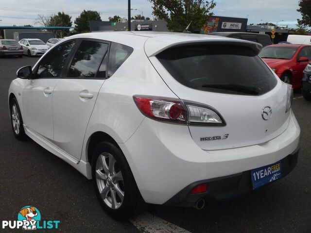 2010 MAZDA 3 MAXX SPORT BL 10 UPGRADE HATCH, 5 DOORS, 5 SEATS