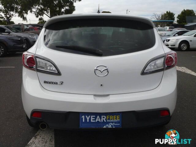 2010 MAZDA 3 MAXX SPORT BL 10 UPGRADE HATCH, 5 DOORS, 5 SEATS