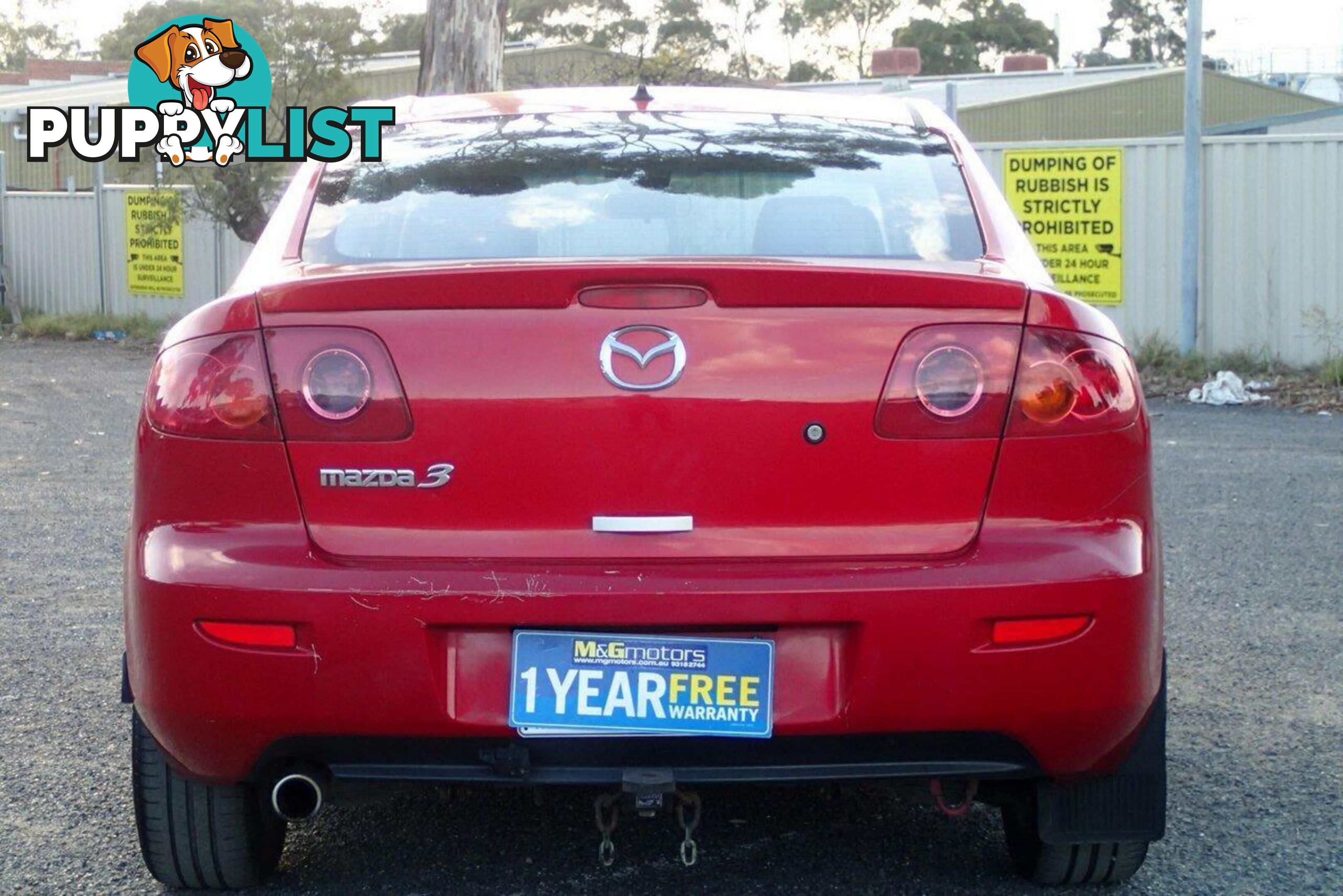 2006 MAZDA 3 MAXX SPORT BK SEDAN, 4 DOORS, 5 SEATS