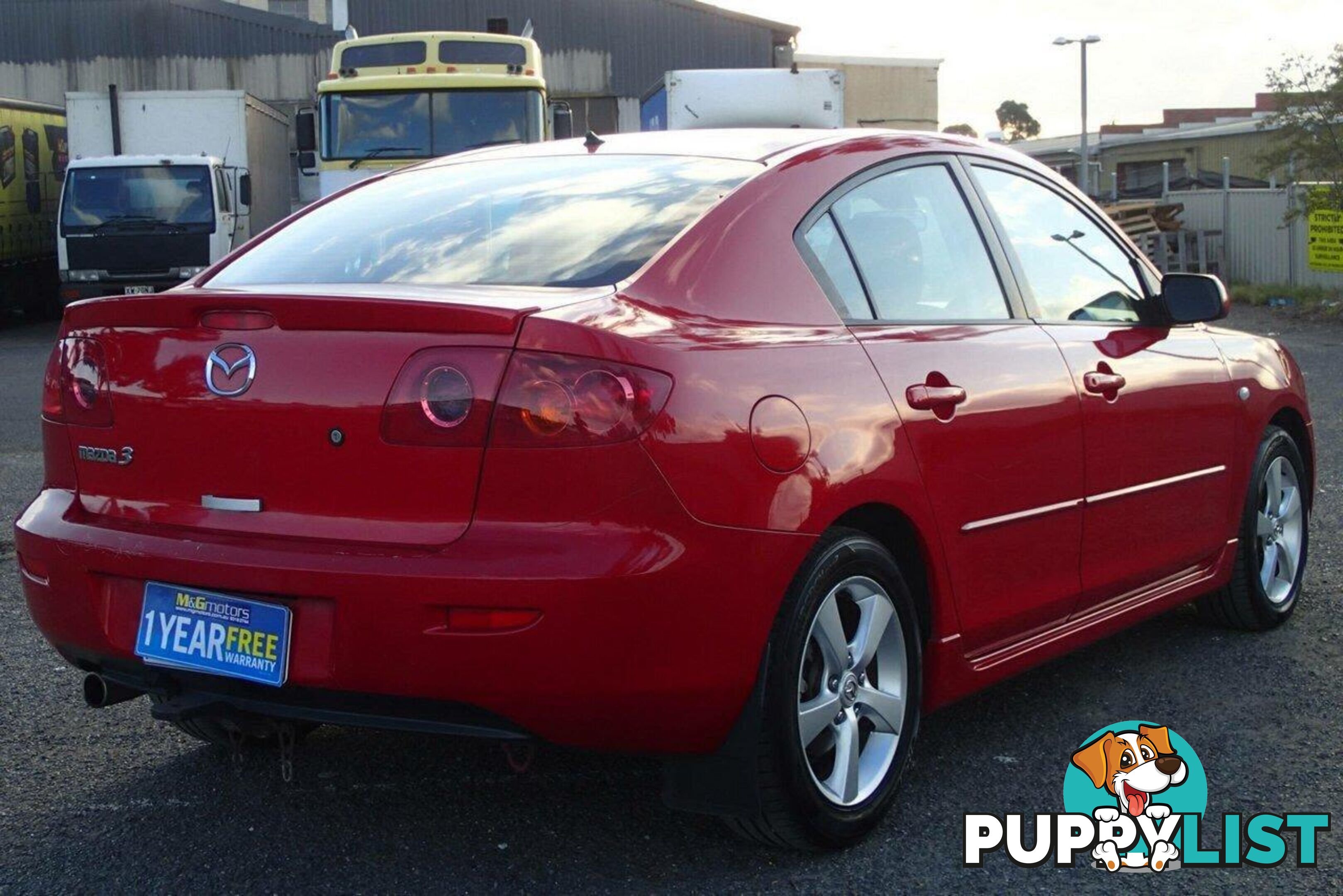 2006 MAZDA 3 MAXX SPORT BK SEDAN, 4 DOORS, 5 SEATS