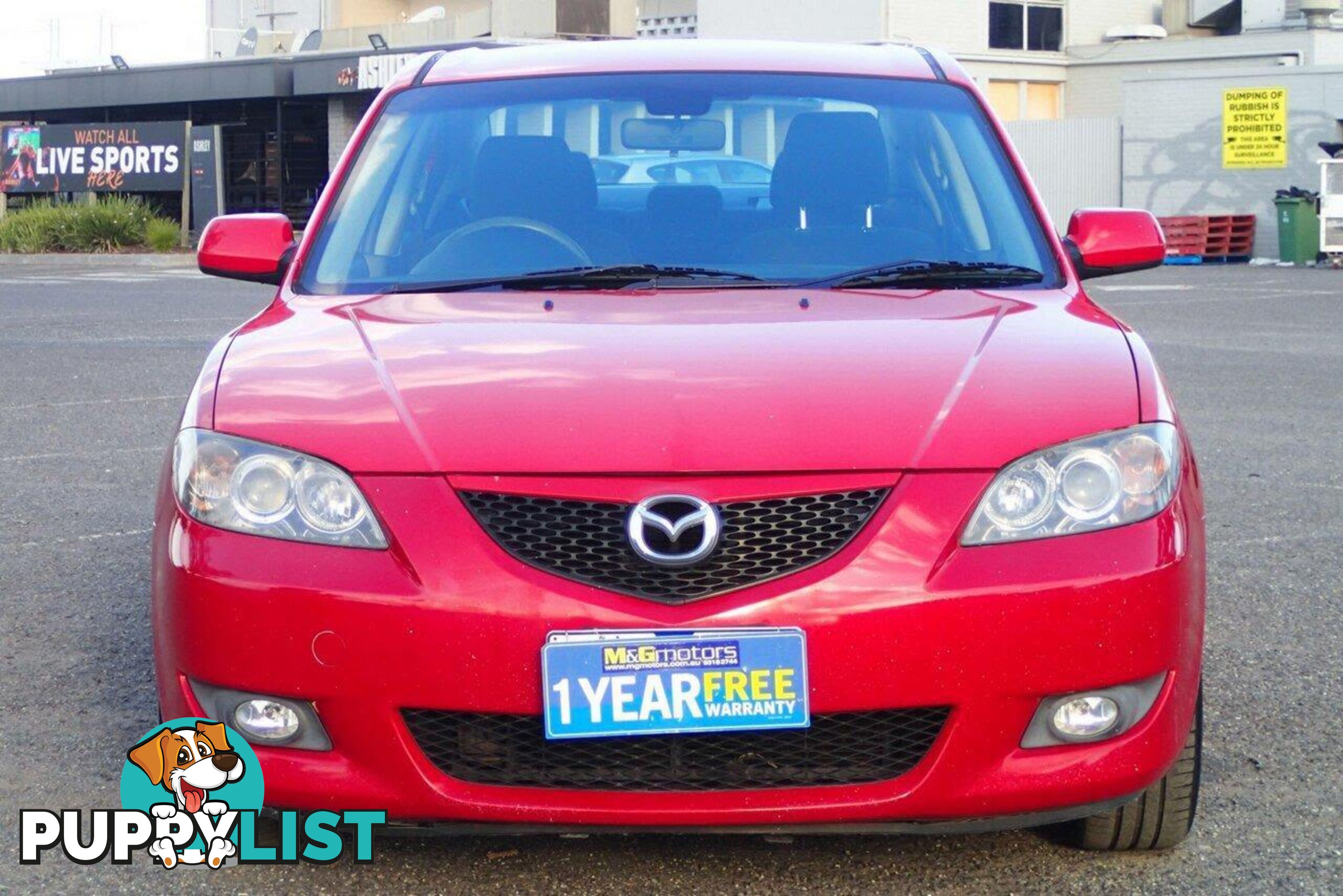2006 MAZDA 3 MAXX SPORT BK SEDAN, 4 DOORS, 5 SEATS