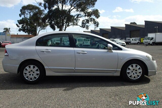 2009 HONDA CIVIC VTI MY09 SEDAN, 4 DOORS, 5 SEATS