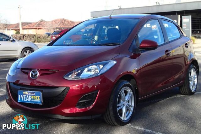 2011 MAZDA 2 MAXX DE MY11 HATCH, 5 DOORS, 5 SEATS