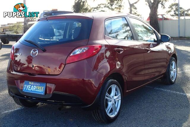 2011 MAZDA 2 MAXX DE MY11 HATCH, 5 DOORS, 5 SEATS