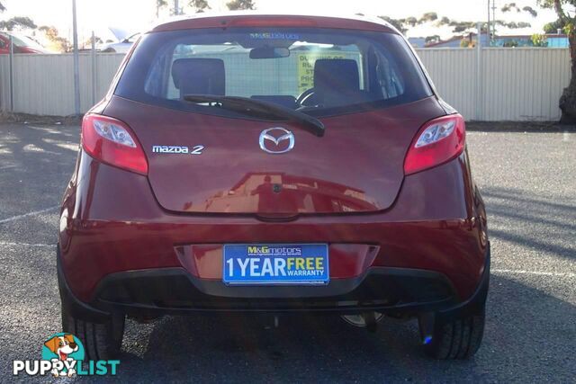 2011 MAZDA 2 MAXX DE MY11 HATCH, 5 DOORS, 5 SEATS