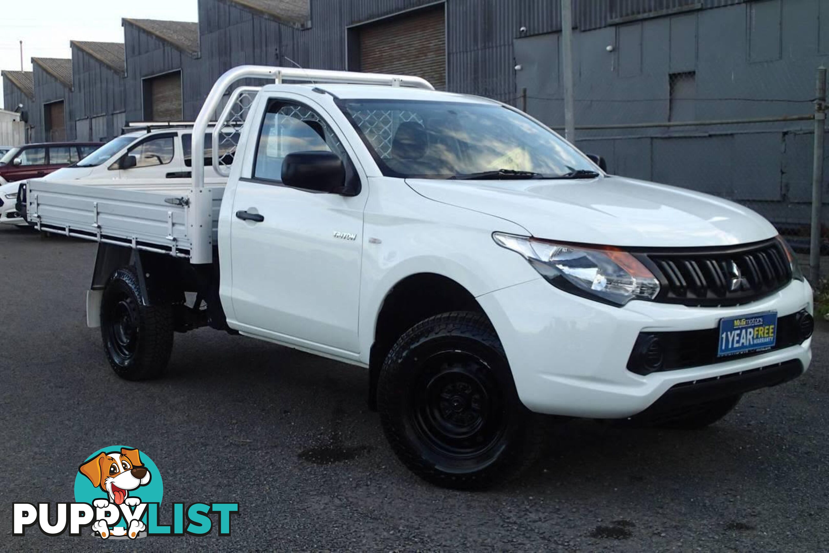 2016 MITSUBISHI TRITON GLX MQ MY16 UPGRADE UTE TRAY, 2 DOORS, 2 SEATS