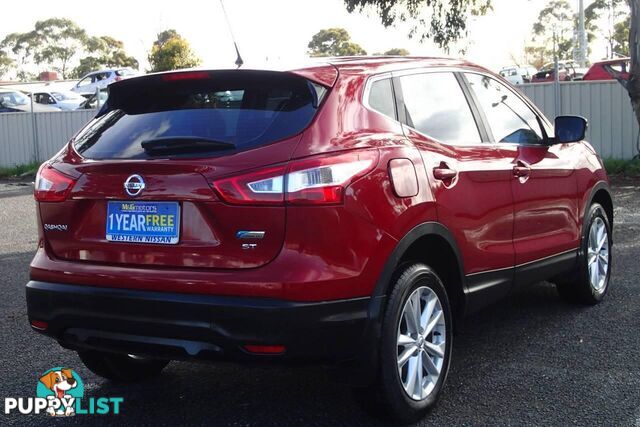2016 NISSAN QASHQAI ST (4X2) J11 SUV, 4 DOORS, 5 SEATS