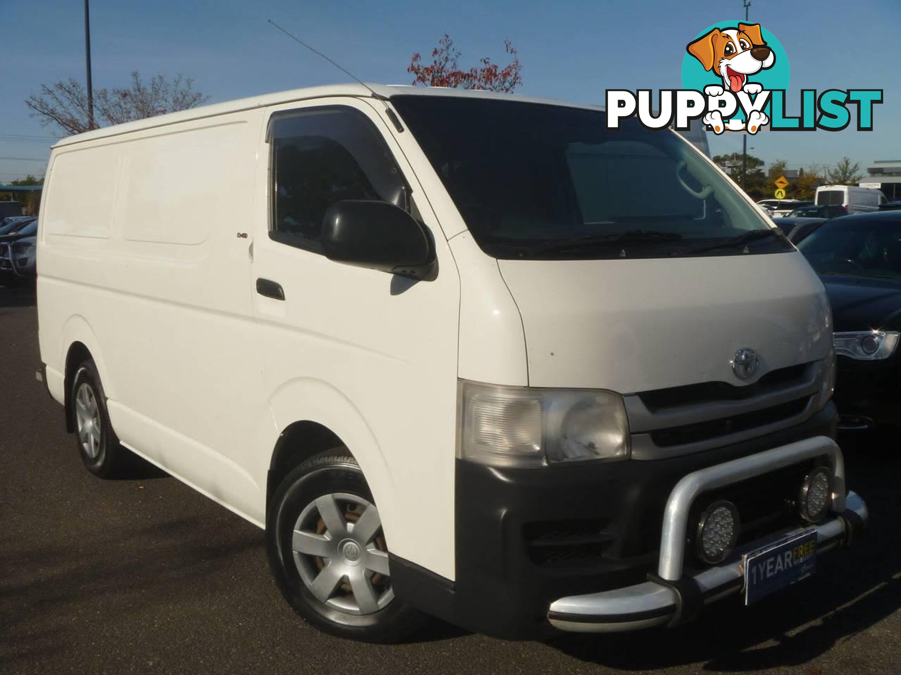 2007 TOYOTA HIACE LWB KDH201R MY07 COMMERCIAL, 4 DOORS, 3 SEATS
