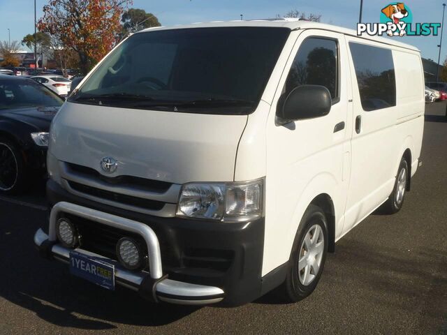 2007 TOYOTA HIACE LWB KDH201R MY07 COMMERCIAL, 4 DOORS, 3 SEATS