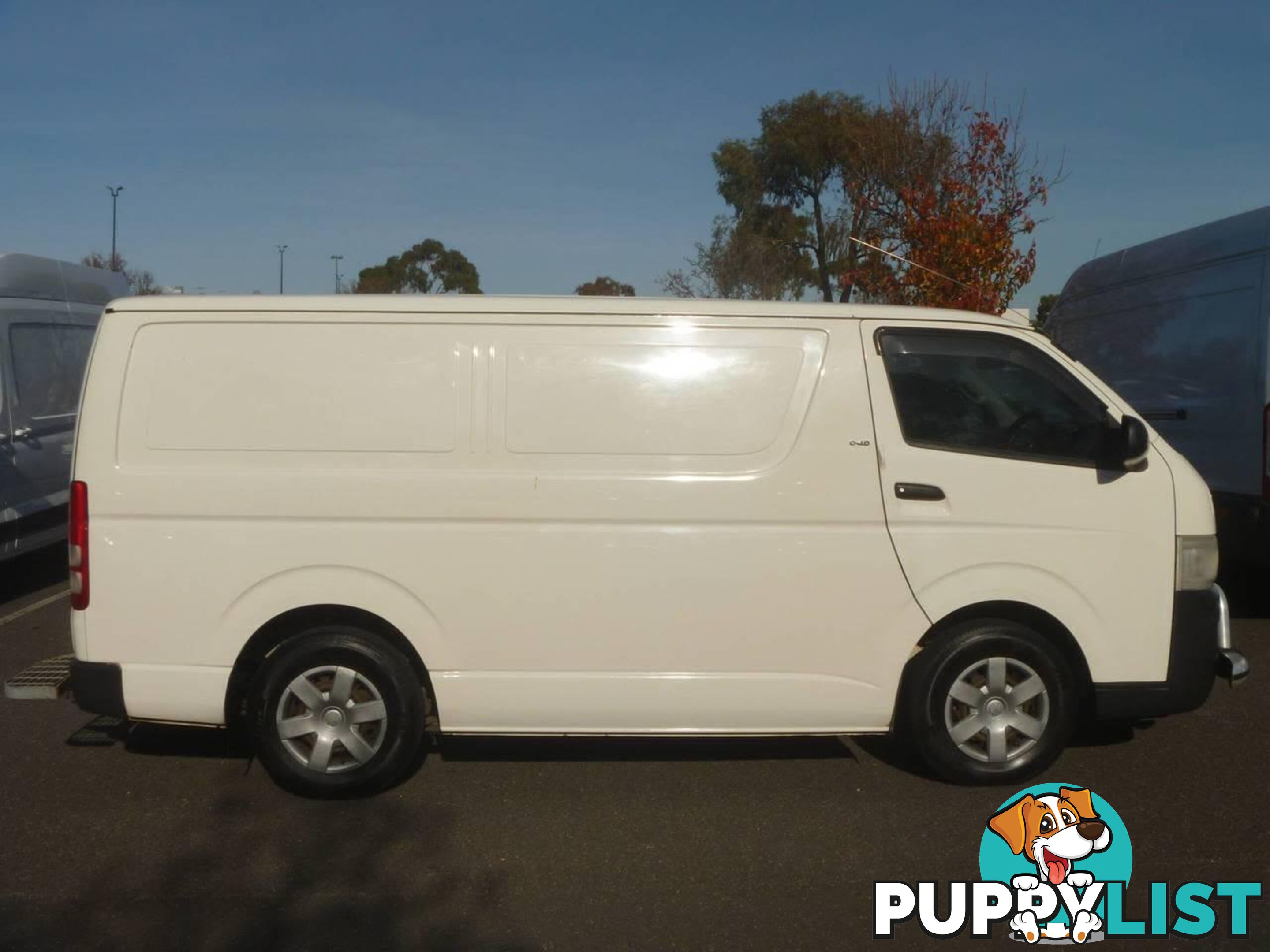 2007 TOYOTA HIACE LWB KDH201R MY07 COMMERCIAL, 4 DOORS, 3 SEATS