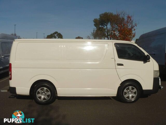 2007 TOYOTA HIACE LWB KDH201R MY07 COMMERCIAL, 4 DOORS, 3 SEATS