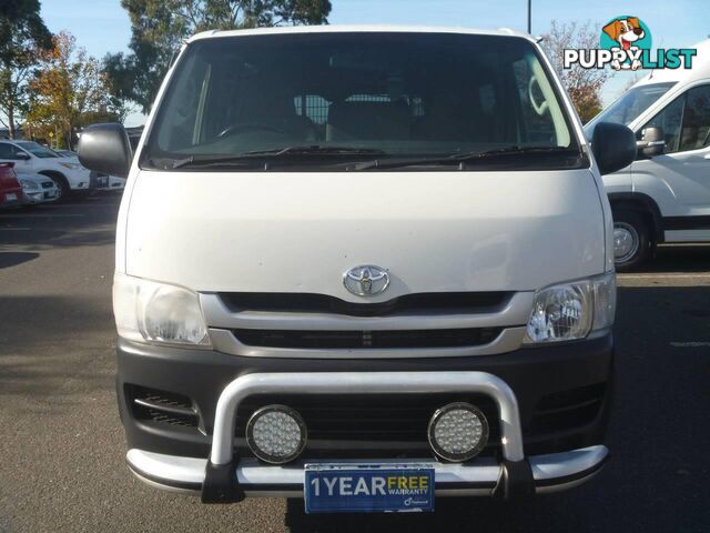 2007 TOYOTA HIACE LWB KDH201R MY07 COMMERCIAL, 4 DOORS, 3 SEATS