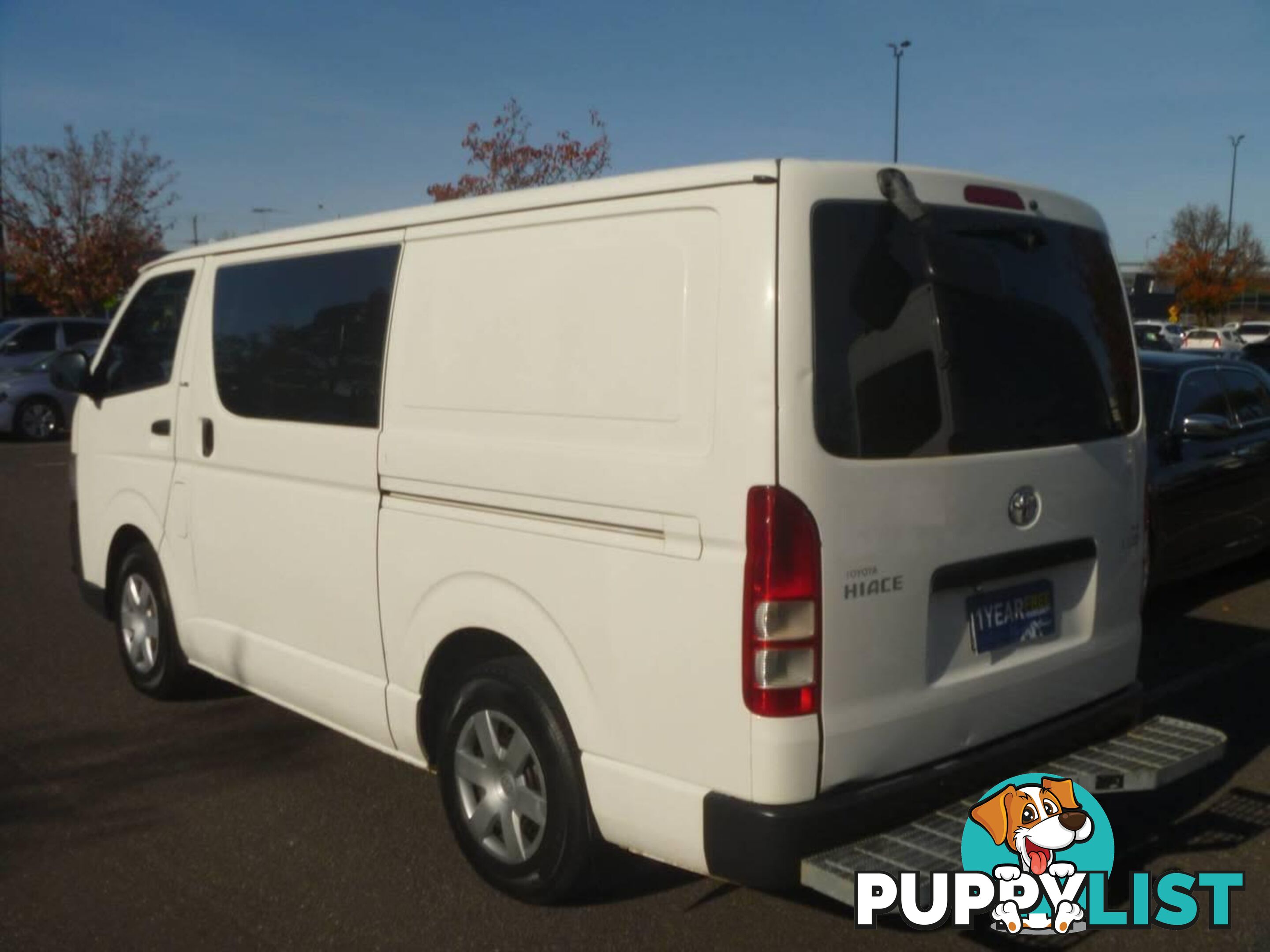 2007 TOYOTA HIACE LWB KDH201R MY07 COMMERCIAL, 4 DOORS, 3 SEATS