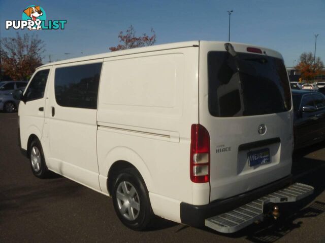 2007 TOYOTA HIACE LWB KDH201R MY07 COMMERCIAL, 4 DOORS, 3 SEATS