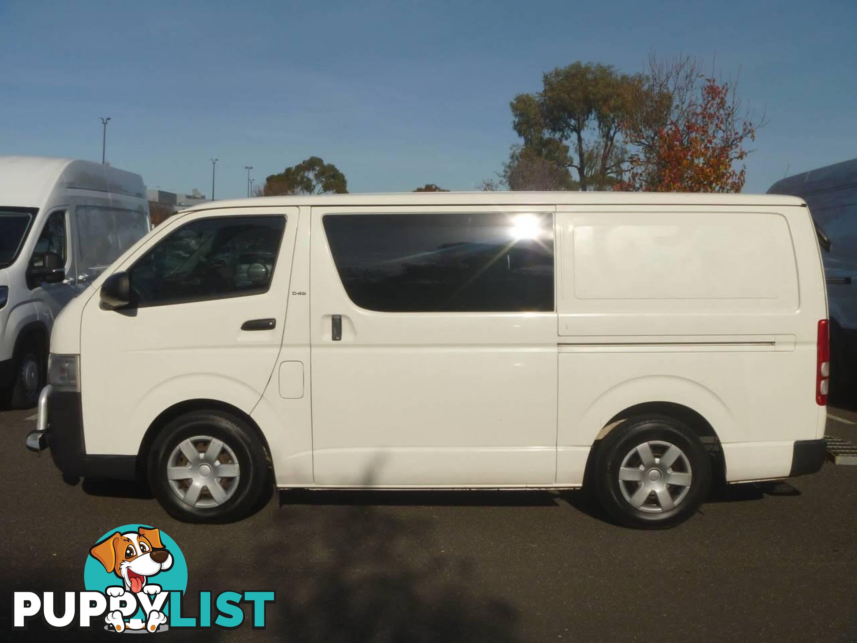 2007 TOYOTA HIACE LWB KDH201R MY07 COMMERCIAL, 4 DOORS, 3 SEATS