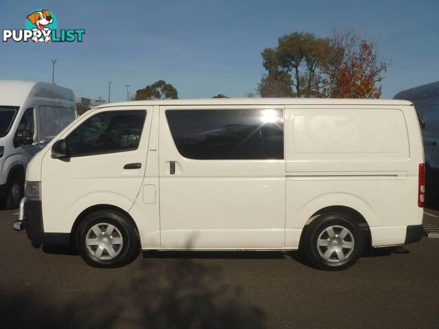 2007 TOYOTA HIACE LWB KDH201R MY07 COMMERCIAL, 4 DOORS, 3 SEATS