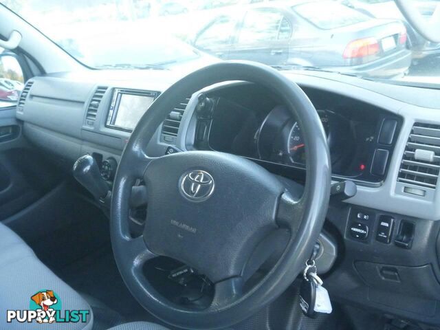 2007 TOYOTA HIACE LWB KDH201R MY07 COMMERCIAL, 4 DOORS, 3 SEATS