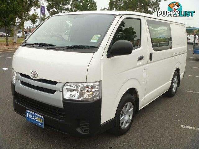 2017 TOYOTA HIACE LWB KDH201R MY16 COMMERCIAL, 4 DOORS, 2 SEATS