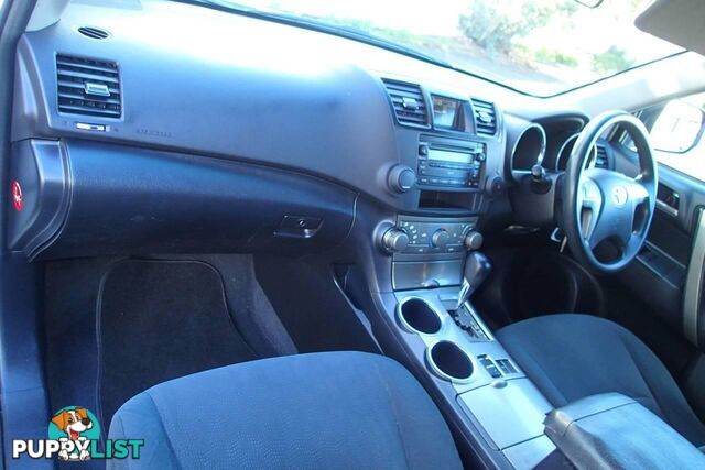2009 TOYOTA KLUGER KX-R (FWD) 7 SEAT GSU40R SUV, 4 DOORS, 7 SEATS