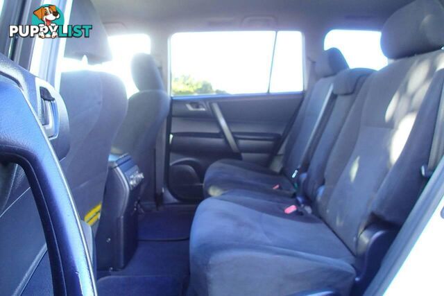 2009 TOYOTA KLUGER KX-R (FWD) 7 SEAT GSU40R SUV, 4 DOORS, 7 SEATS