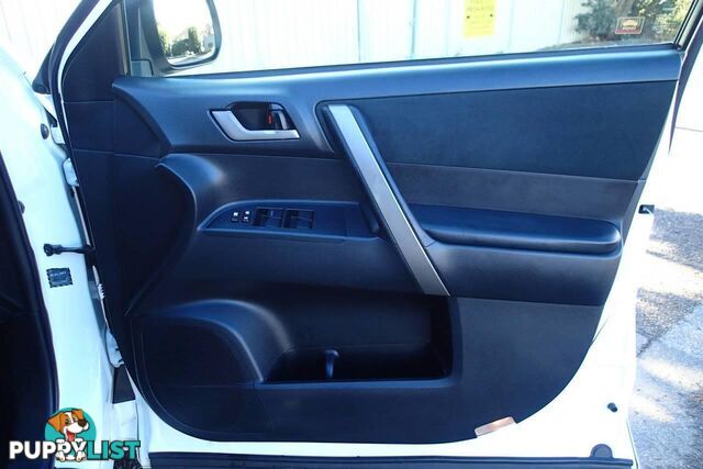 2009 TOYOTA KLUGER KX-R (FWD) 7 SEAT GSU40R SUV, 4 DOORS, 7 SEATS