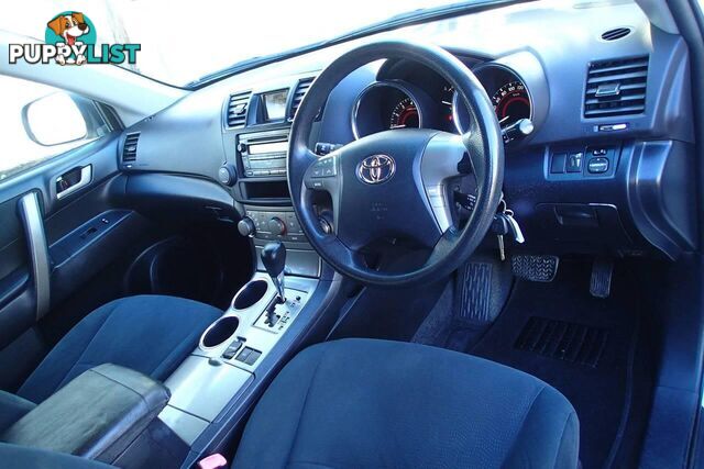 2009 TOYOTA KLUGER KX-R (FWD) 7 SEAT GSU40R SUV, 4 DOORS, 7 SEATS