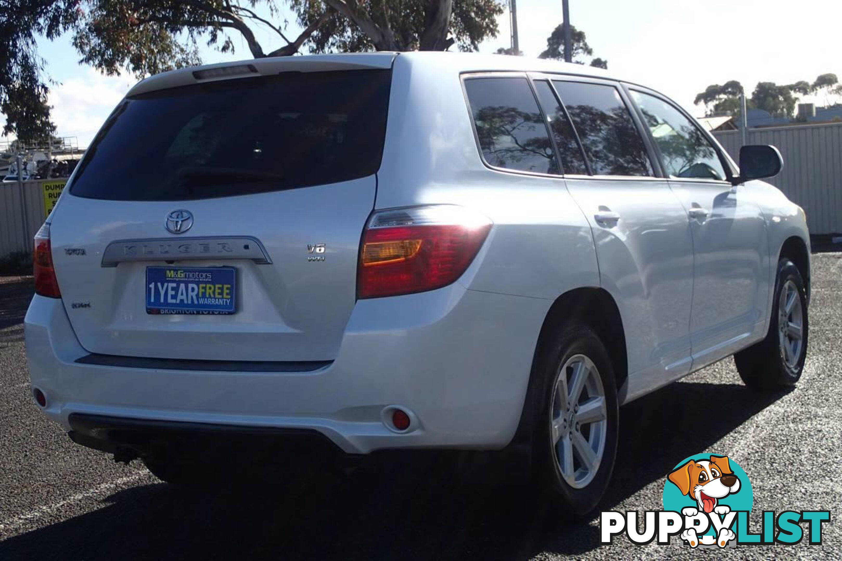 2009 TOYOTA KLUGER KX-R (FWD) 7 SEAT GSU40R SUV, 4 DOORS, 7 SEATS