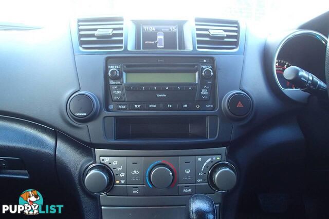 2009 TOYOTA KLUGER KX-R (FWD) 7 SEAT GSU40R SUV, 4 DOORS, 7 SEATS