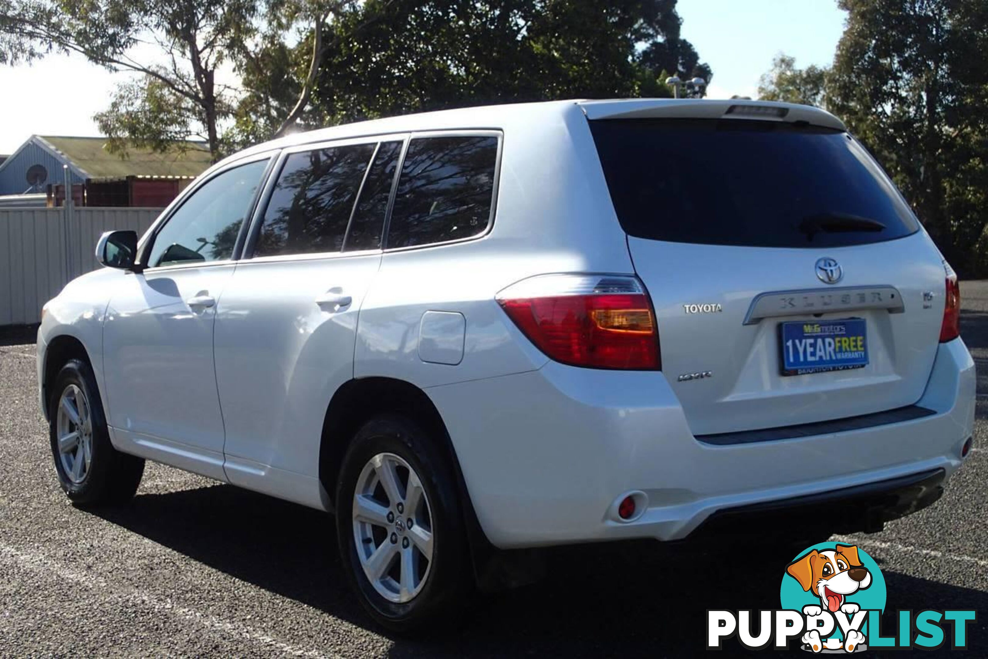 2009 TOYOTA KLUGER KX-R (FWD) 7 SEAT GSU40R SUV, 4 DOORS, 7 SEATS