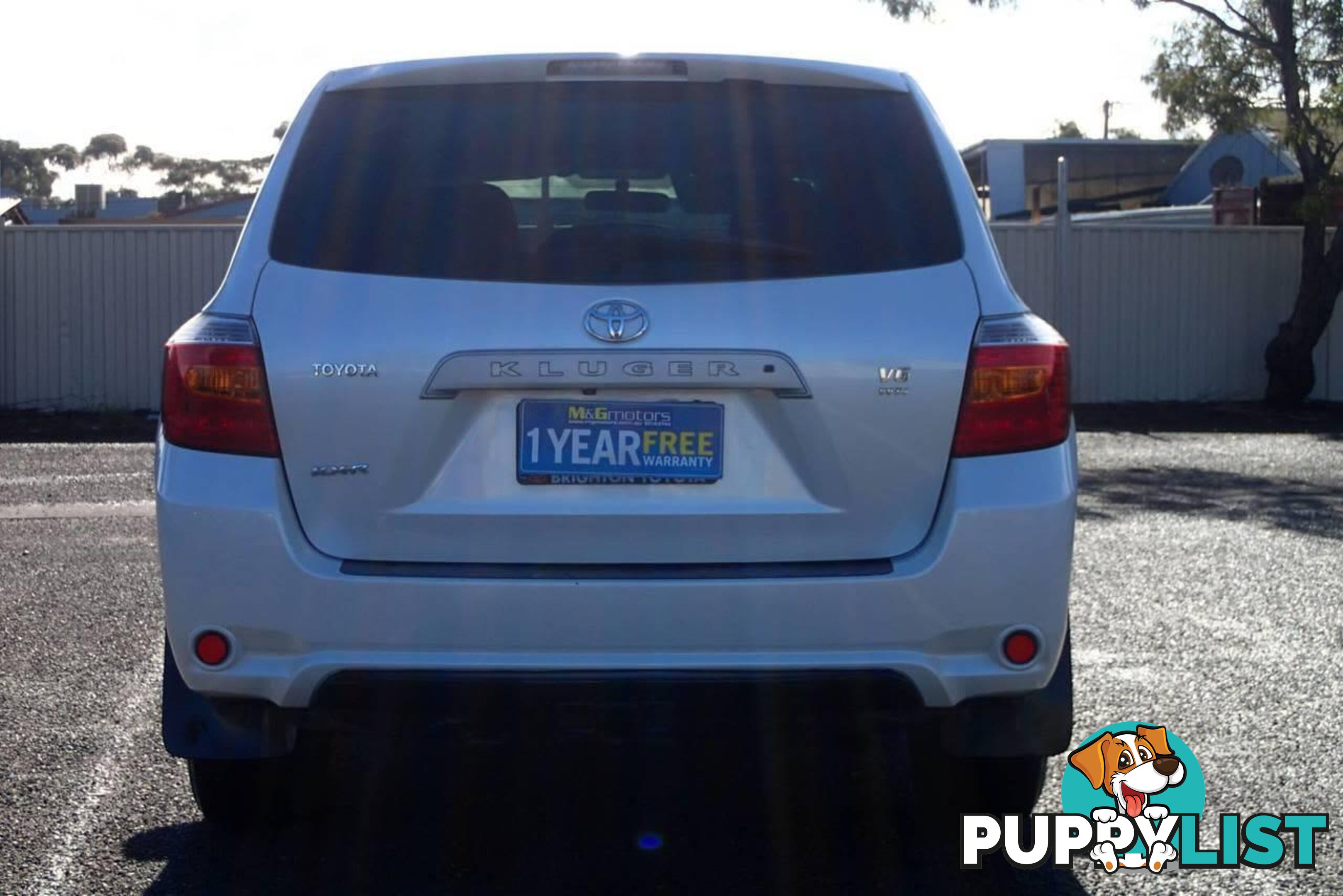 2009 TOYOTA KLUGER KX-R (FWD) 7 SEAT GSU40R SUV, 4 DOORS, 7 SEATS