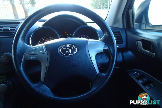 2009 TOYOTA KLUGER KX-R (FWD) 7 SEAT GSU40R SUV, 4 DOORS, 7 SEATS