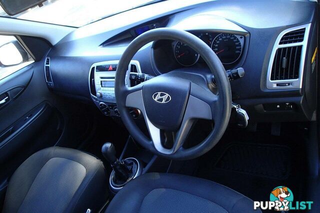 2012 HYUNDAI I20 ACTIVE PB MY12.5 HATCH, 3 DOORS, 5 SEATS