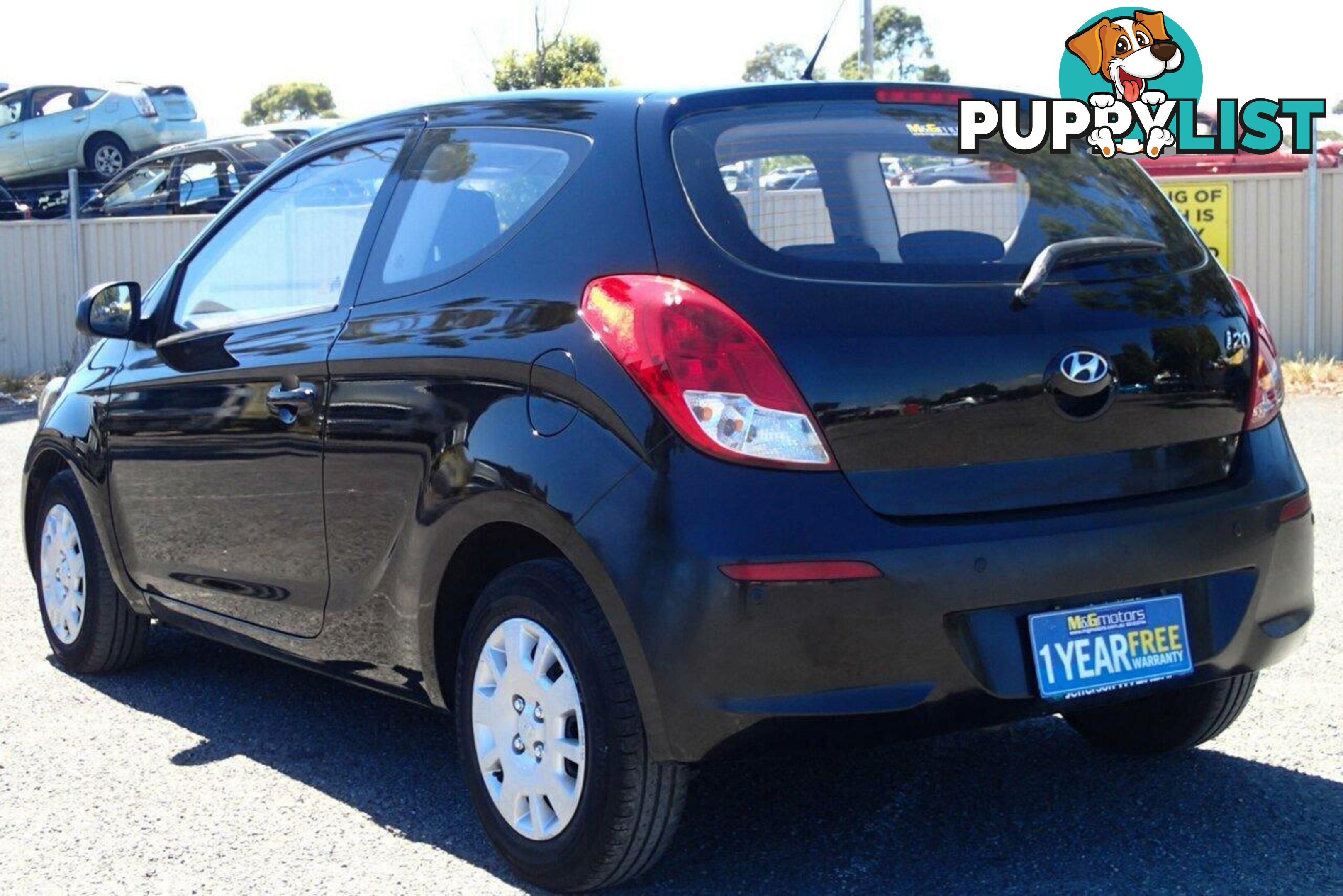 2012 HYUNDAI I20 ACTIVE PB MY12.5 HATCH, 3 DOORS, 5 SEATS