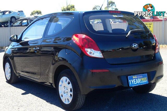 2012 HYUNDAI I20 ACTIVE PB MY12.5 HATCH, 3 DOORS, 5 SEATS