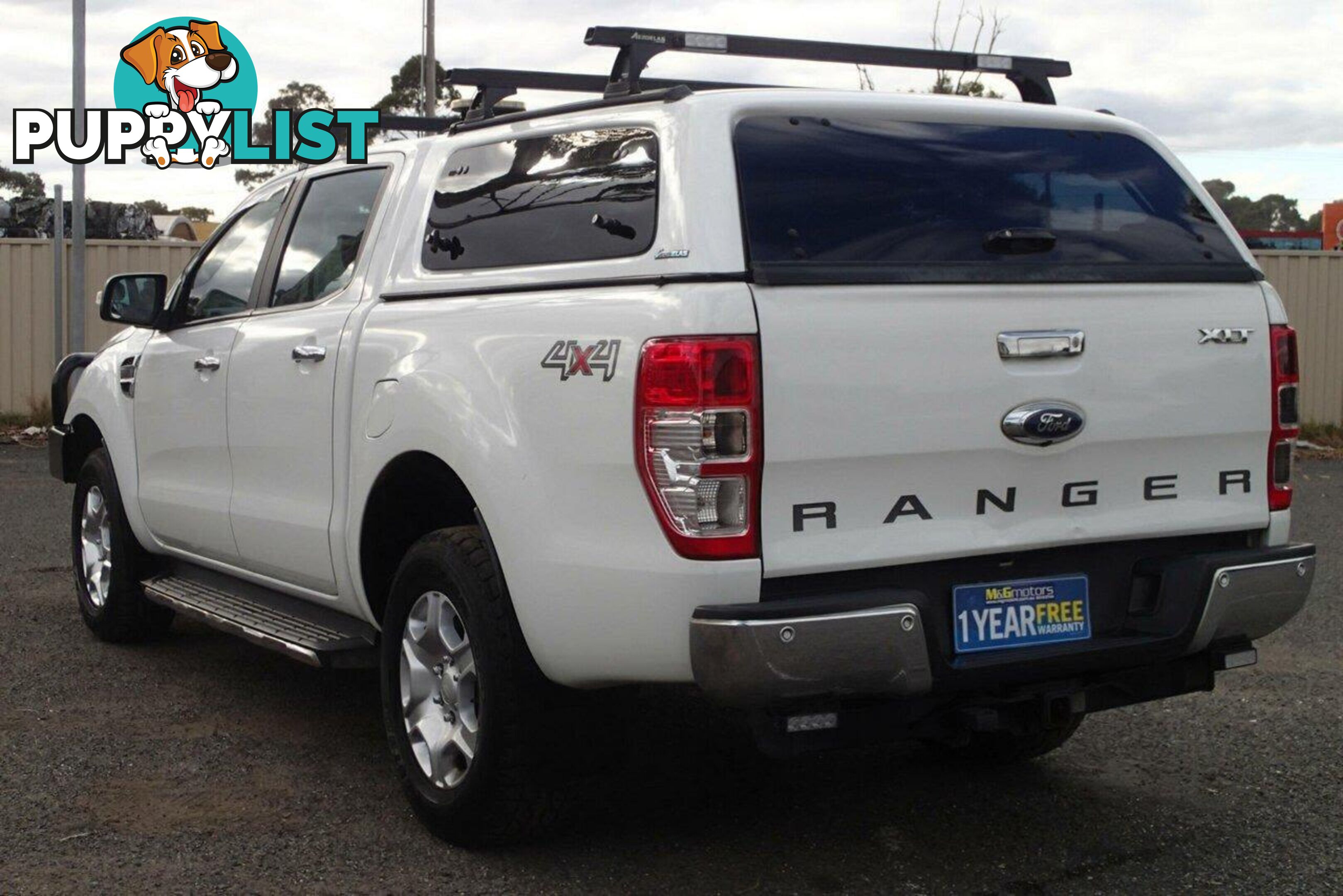 2016 FORD RANGER XLT 3.2 (4X4) PX MKII UTE TRAY, 4 DOORS, 5 SEATS
